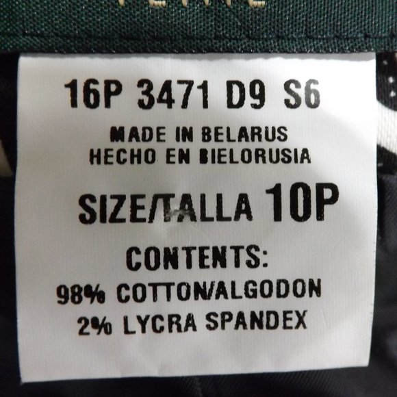 Harve Benard Holztman Petit Black & White Designs Open Cropped Jacket Blazer 10P - Picture 16 of 16